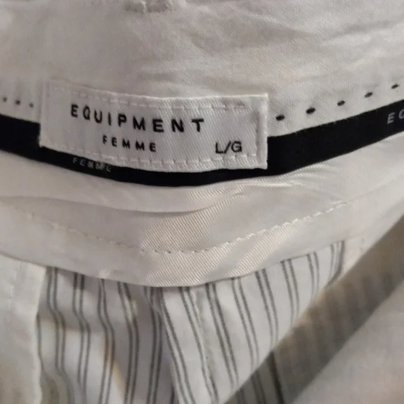 EQUIPMENTWomen's100% cottonPants Size LargeNWT